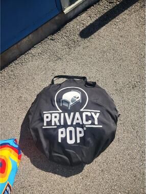 Privacy Pop Portable Pop-Up Privacy Tent with Carry Bag